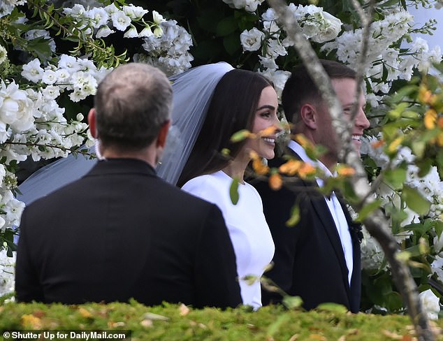 McCaffrey and Culpo tied the knot at a dreamy oceanside chapel in June of this year