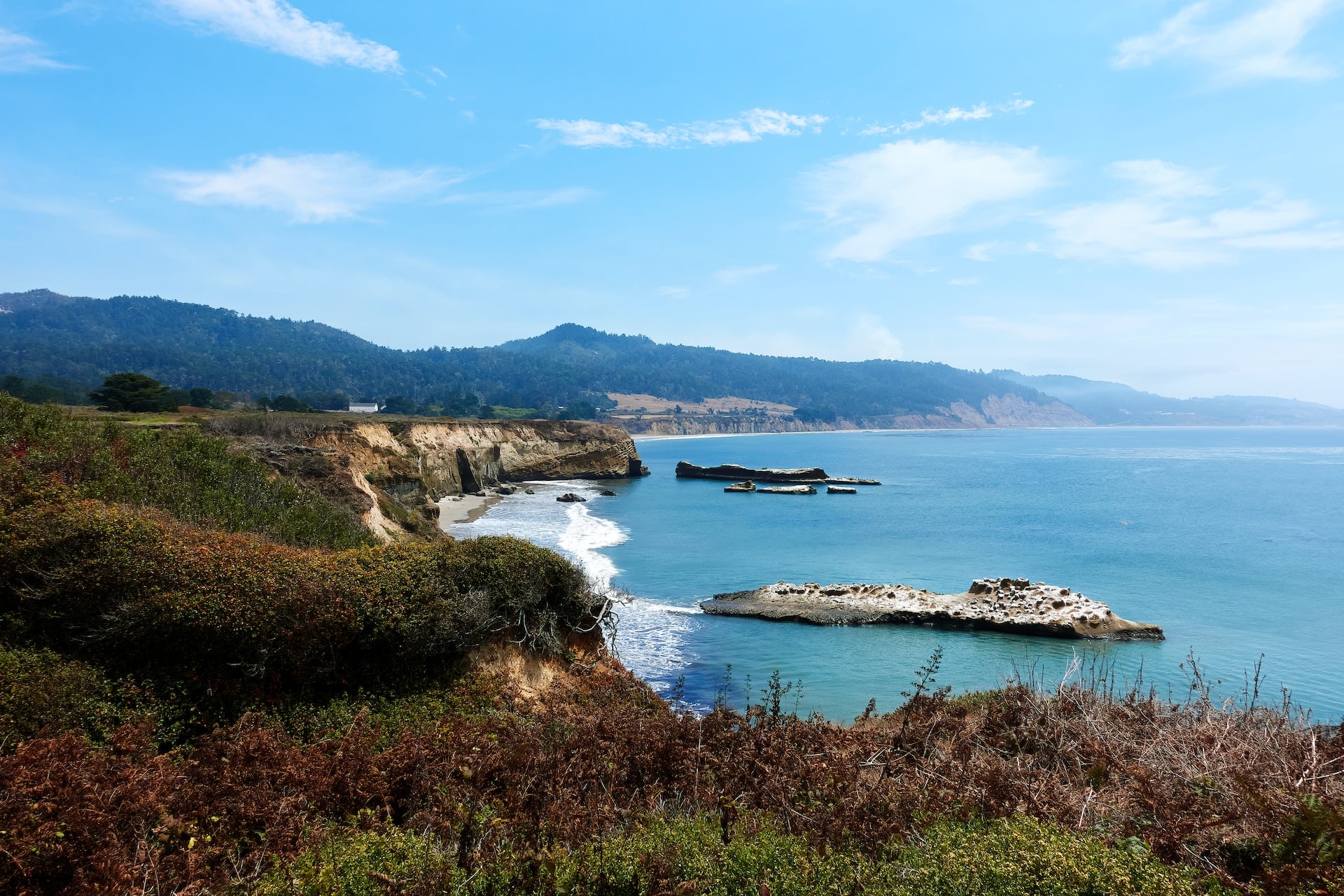 Ocean views at Wilder Ranch State Park.