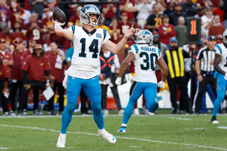 NFL: Carolina Panthers at Washington Commanders