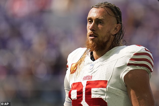 George Kittle is reportedly experiencing hamstring tightness and sat out Thursday's practice