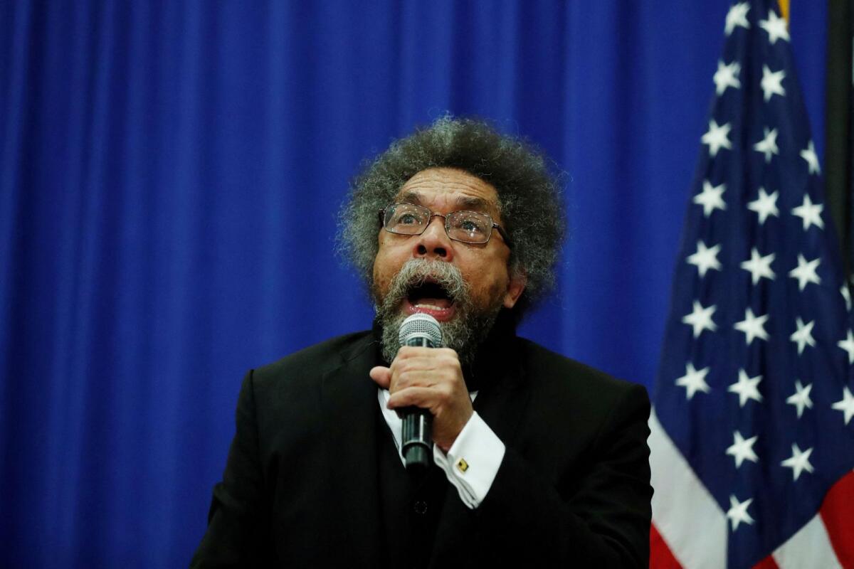 Cornel West - Photo: Reuters