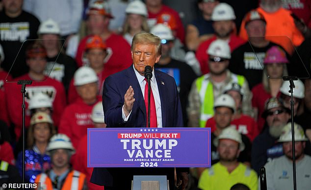 Former President Donald Trump held his final campaign rally in Grand Rapids, after wrapping up his final Pennsylvania event in Pittsburgh