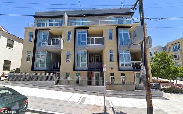 Balaji was found dead in his San Francisco apartment, seen here.on November 26, police have said they suspect 'no foul play' and his death was ruled as a suicide