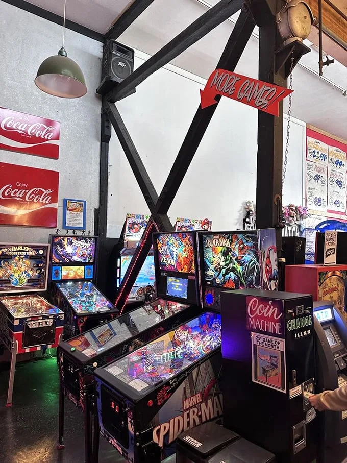 Pinball wizards, unite! This corner of gaming paradise is where quarters go to party and high scores are born.