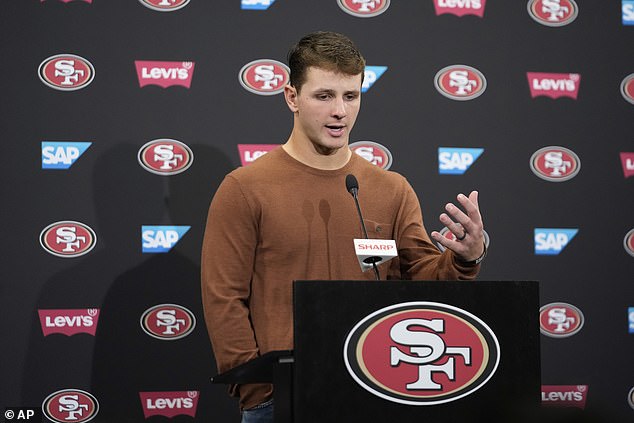 San Francisco QB Brock Purdy is looking for a new contract as his rookie deal will soon expire