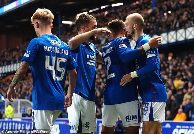 Rangers are aiming to knock Celtic off their perch, but sit 16 points adrift in the Scottish Premiership