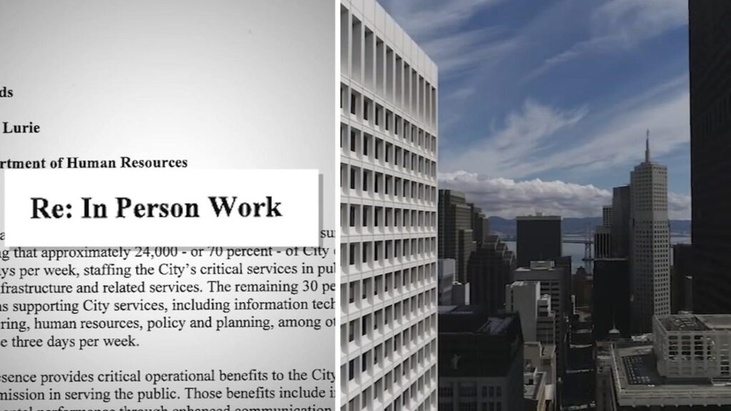 San Francisco Trails All Major US Cities in Return-to-Office Rates San Francisco ranked dead last for return-to-office among major US metros: report – KRON4