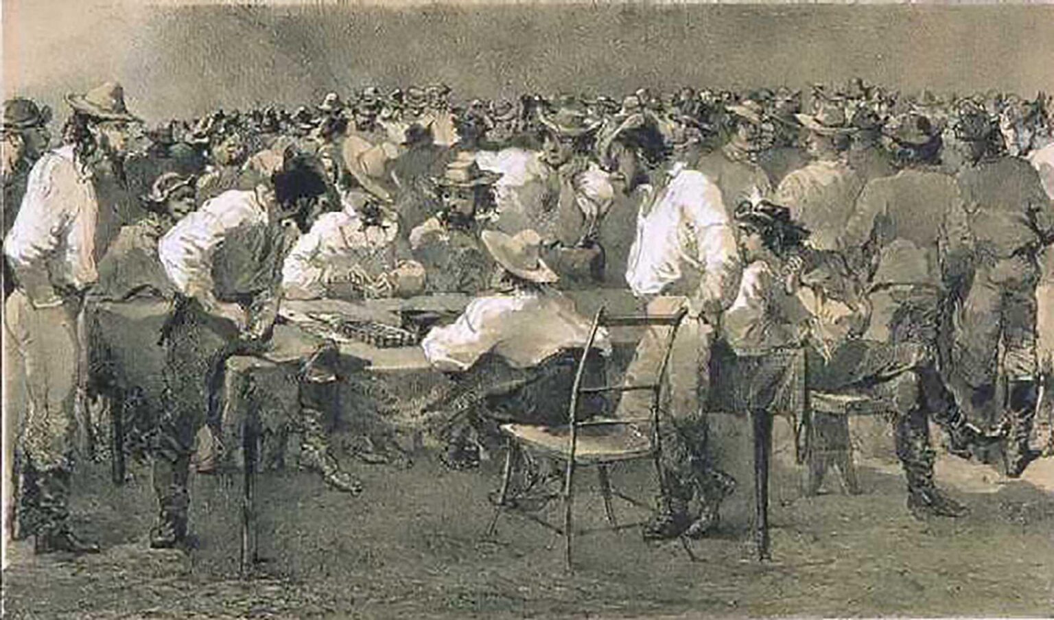 Gaming and Entertainment in Gold Rush Towns | American Experience – PBS