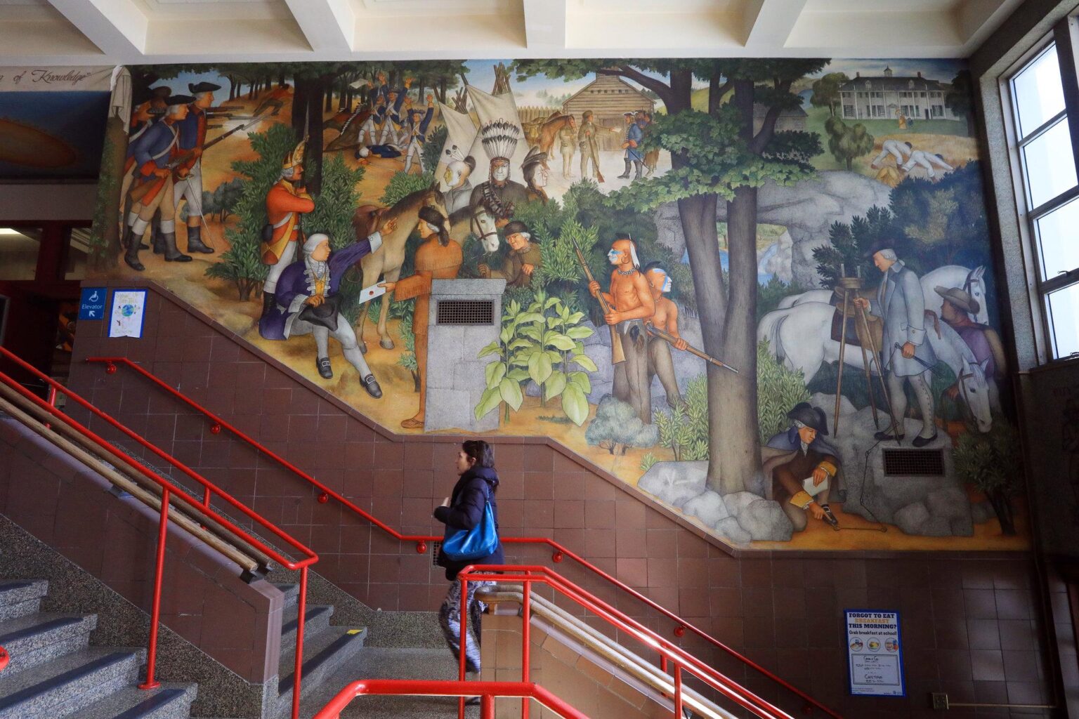 High school’s George Washington mural doesn’t represent its values and should be removed, group says – The Washington Post
