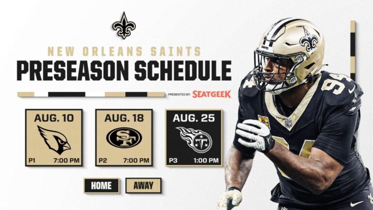 Don’t Miss the Thrilling New Orleans Saints vs. San Francisco 49ers Preseason Showdown Live on National TV! New Orleans Saints Vs. San Francisco 49ers Preseason Game Airing On National TV – Sports Illustrated