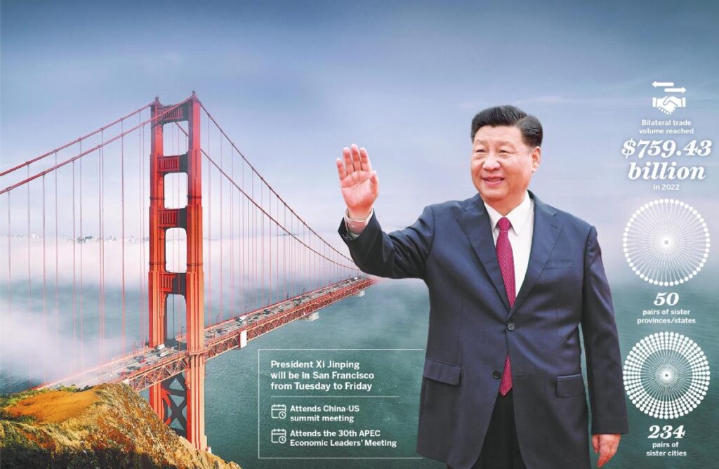 The top topic on China’s Twitter is an old photo of Xi Jinping posing at the Golden Gate Bridge – Business Insider