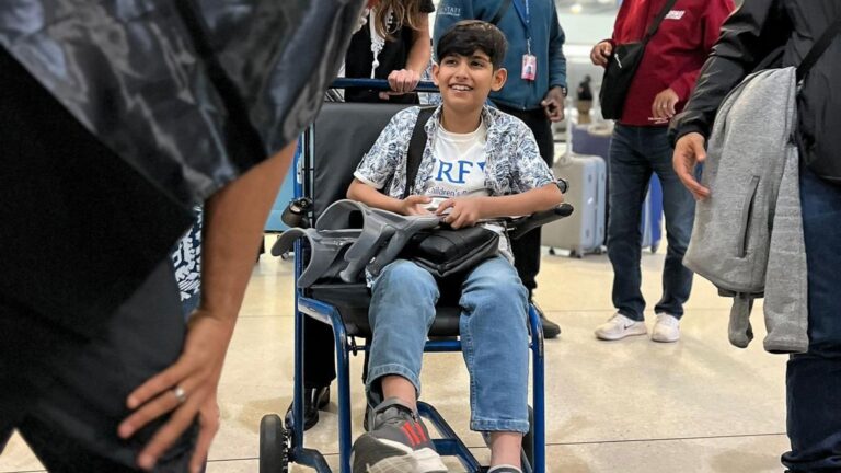 Injured Palestinian Children From Gaza Arrive in San Francisco for Treatment – KQED