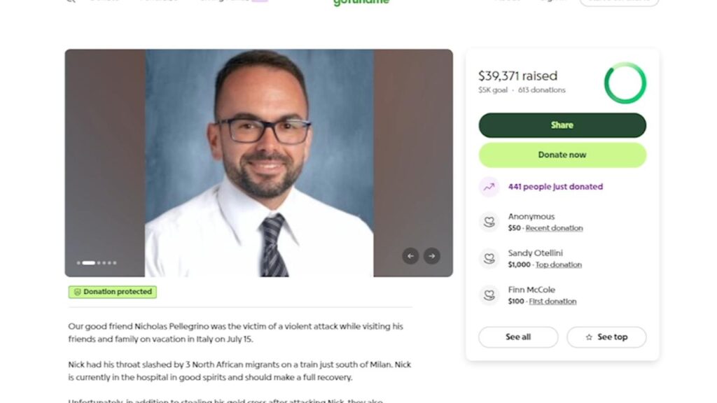 Teacher stabbed while on vacation in Italy returns to family in US: ‘It’s a miracle’ – WWNY