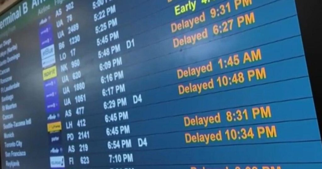 Memorial Day Travel Disrupted: Widespread Flight Delays Hit US Airports Amid Weather Challenges Memorial Day travelers face flight delays across multiple US airports due to weather – Fox Business