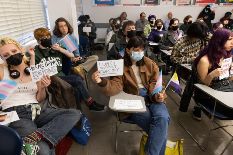 Riley Gaines visit to SF State results in trans-rights activist protest – Golden Gate Xpress