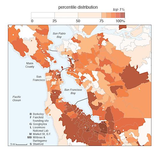 Why San Francisco Has Lost Its Grip on the Startup World-This Map Tells the Story San Francisco is Not the Queen of Startup Land, this Map Shows Why – HowMuch.net