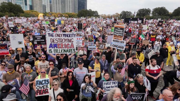 Powerful Photos Show Nationwide Surge of ‘No Kings’ Protests Challenging Trump Administration Photos: ‘No Kings’ protests against Trump administration return nationwide – NBC News