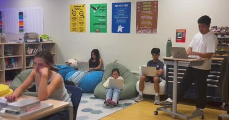 San Francisco private school using AI instead of teachers to teach students – CBS News